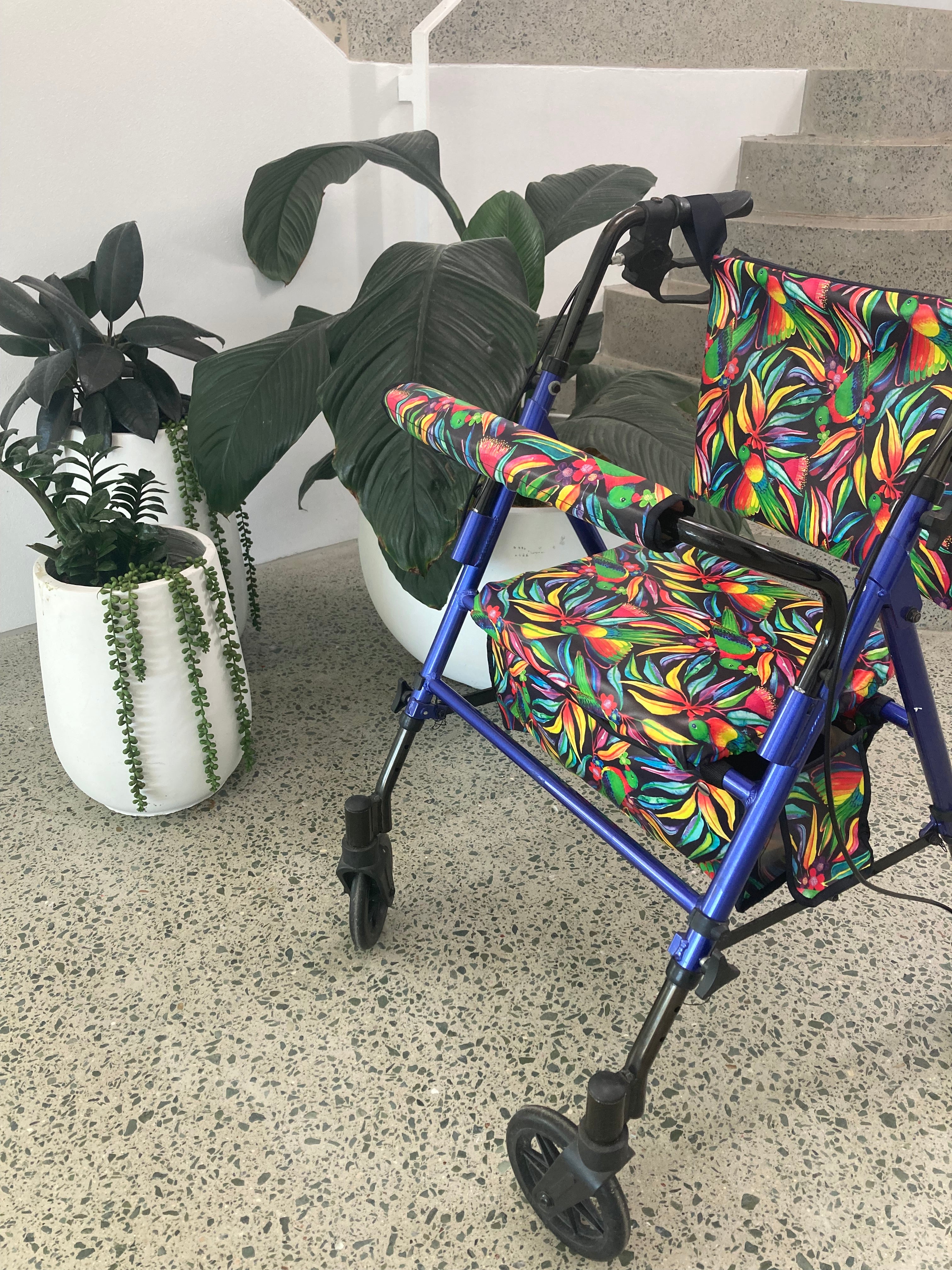 Walker Wardrobe- Party of Parrots