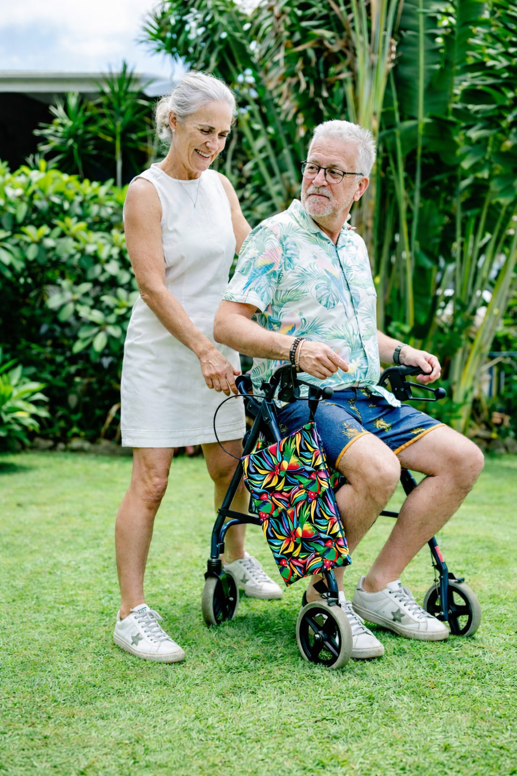 Walker Wardrobe- Party of Parrots